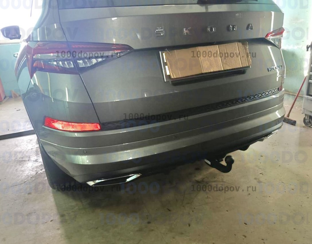 Фаркоп Steinhof S-292  Skoda Kodiaq в т.ч. AdBlue 2016-н.в. (быстросъемный) — рисунок 1