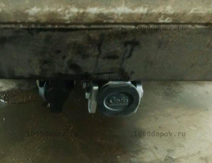 Фаркоп GALIA M138C Mercedes E-Class W212 2009-2016 (оцинк., быстросъемный) — рисунок 7