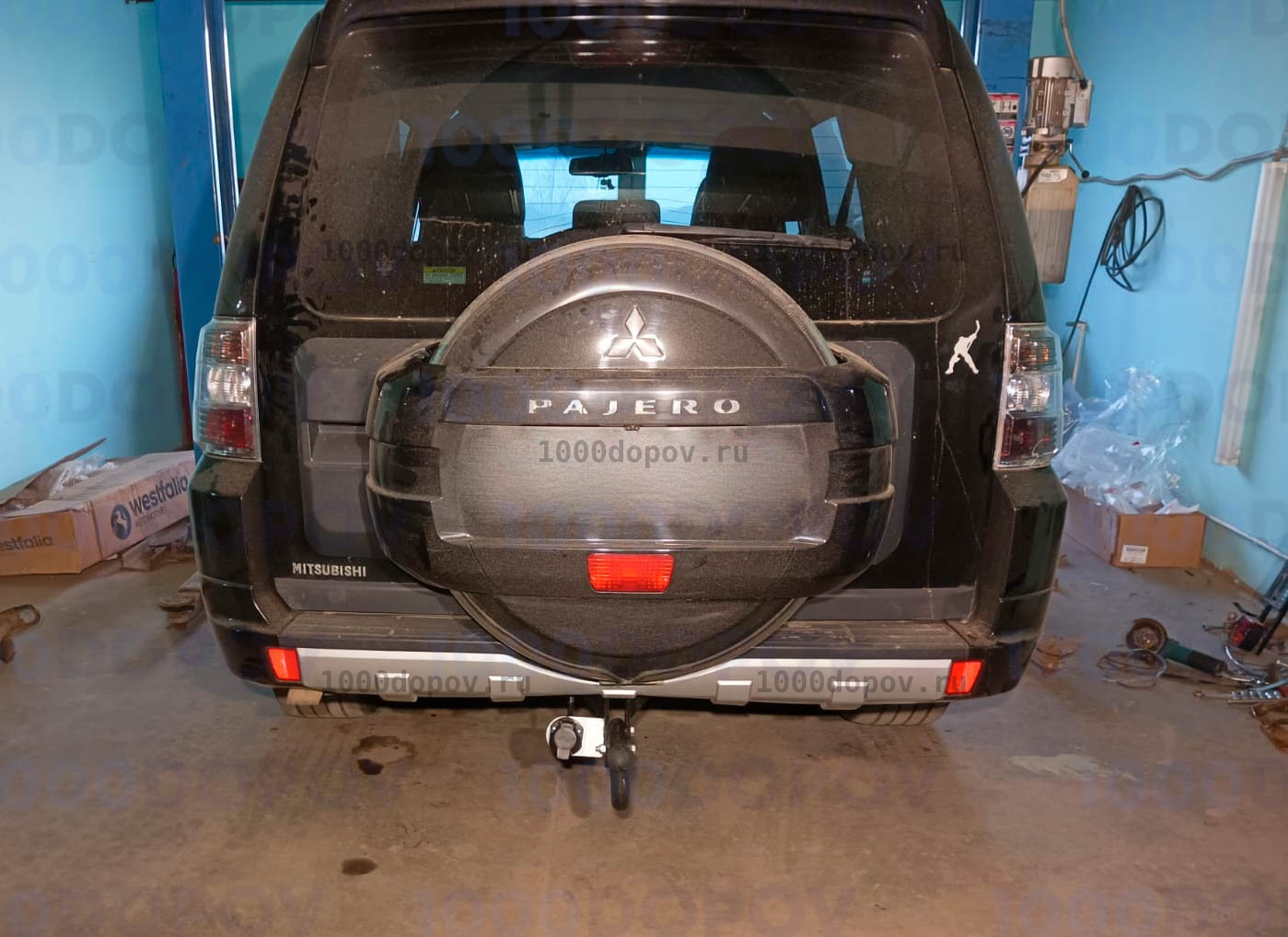 Фаркоп Avtos MI 26 Mitsubishi Pajero 4 2007-н.в. — рисунок 7