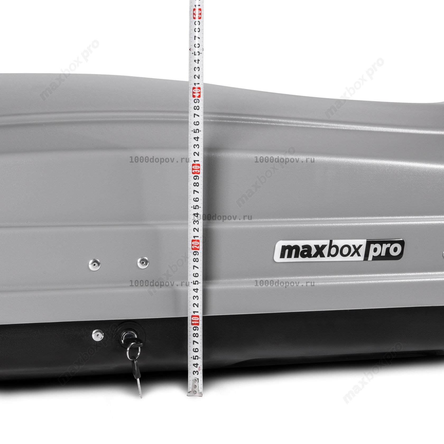 Автобокс MaxBox PRO 520 (большой) серый — рисунок 25