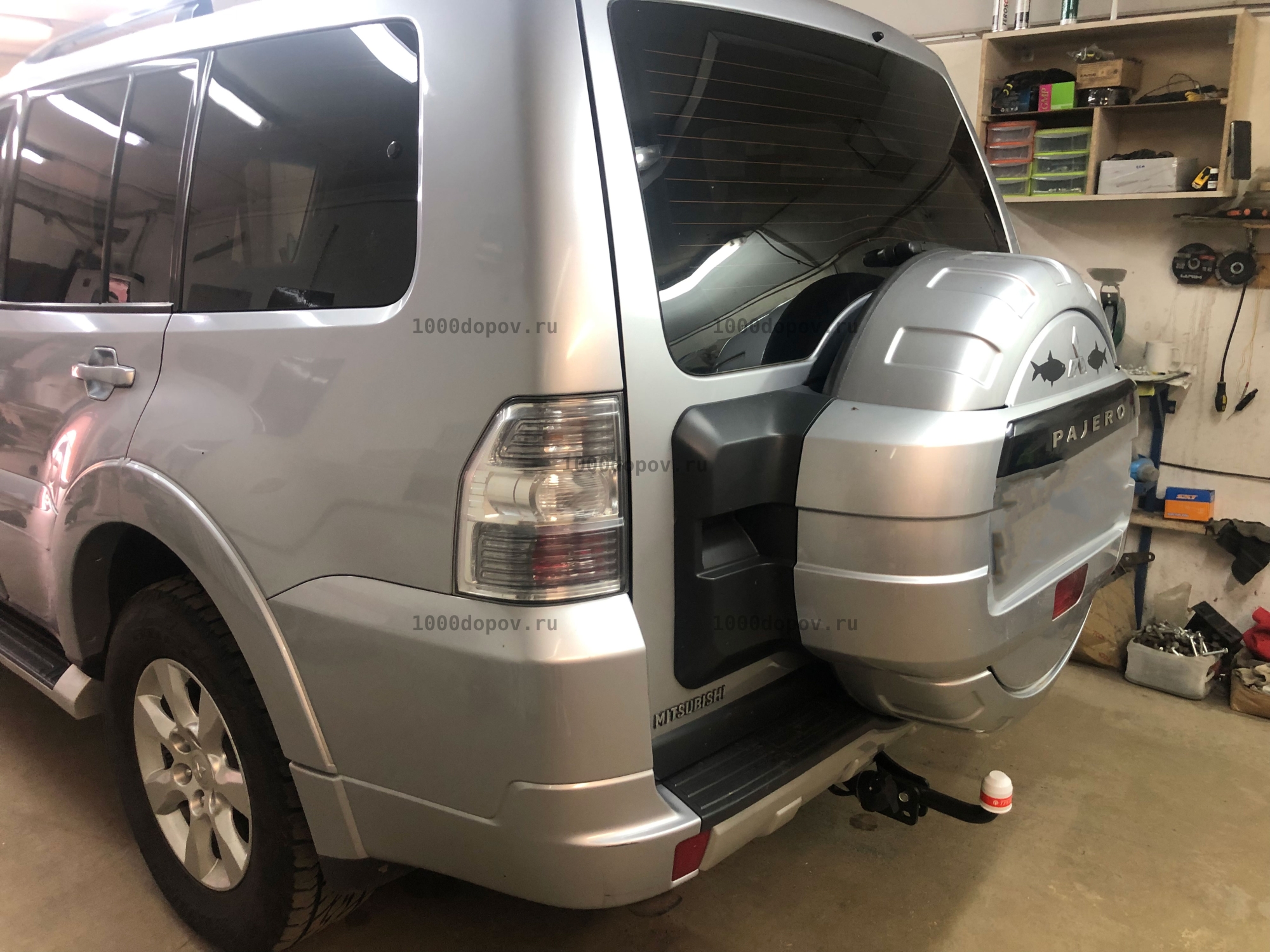 Фаркоп Трейлер 7120 Mitsubishi Pajero 3, 4 2000-н.в. — рисунок 1