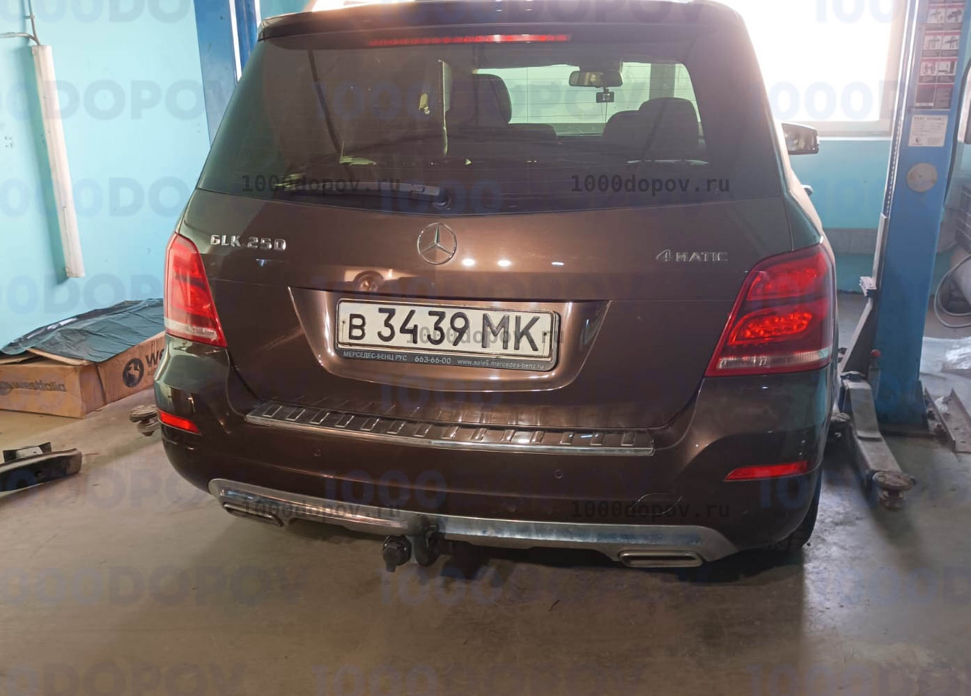 Фаркоп Avtos MB 08 Mercedes GLK-Class X204 2008-2015 — рисунок 20