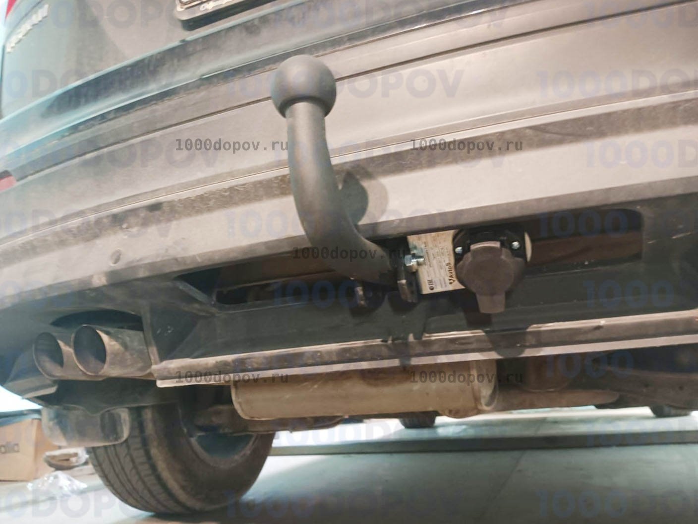 Фаркоп Avtos VW 35 Volkswagen Tiguan 2007-2016 — рисунок 12