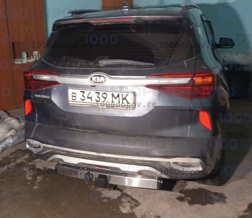 Фаркоп PT GROUP  KST-20-991124.00 для Kia Seltos 2020-2022. (нерж. накладка) — рисунок 3