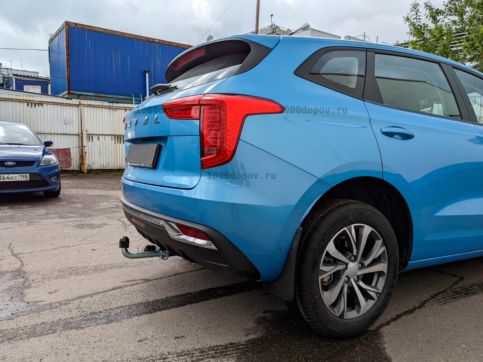 Фаркоп Motodor 93107-A HAVAL Jolion 2021-н.в. (оцинк. Шар) — рисунок 1
