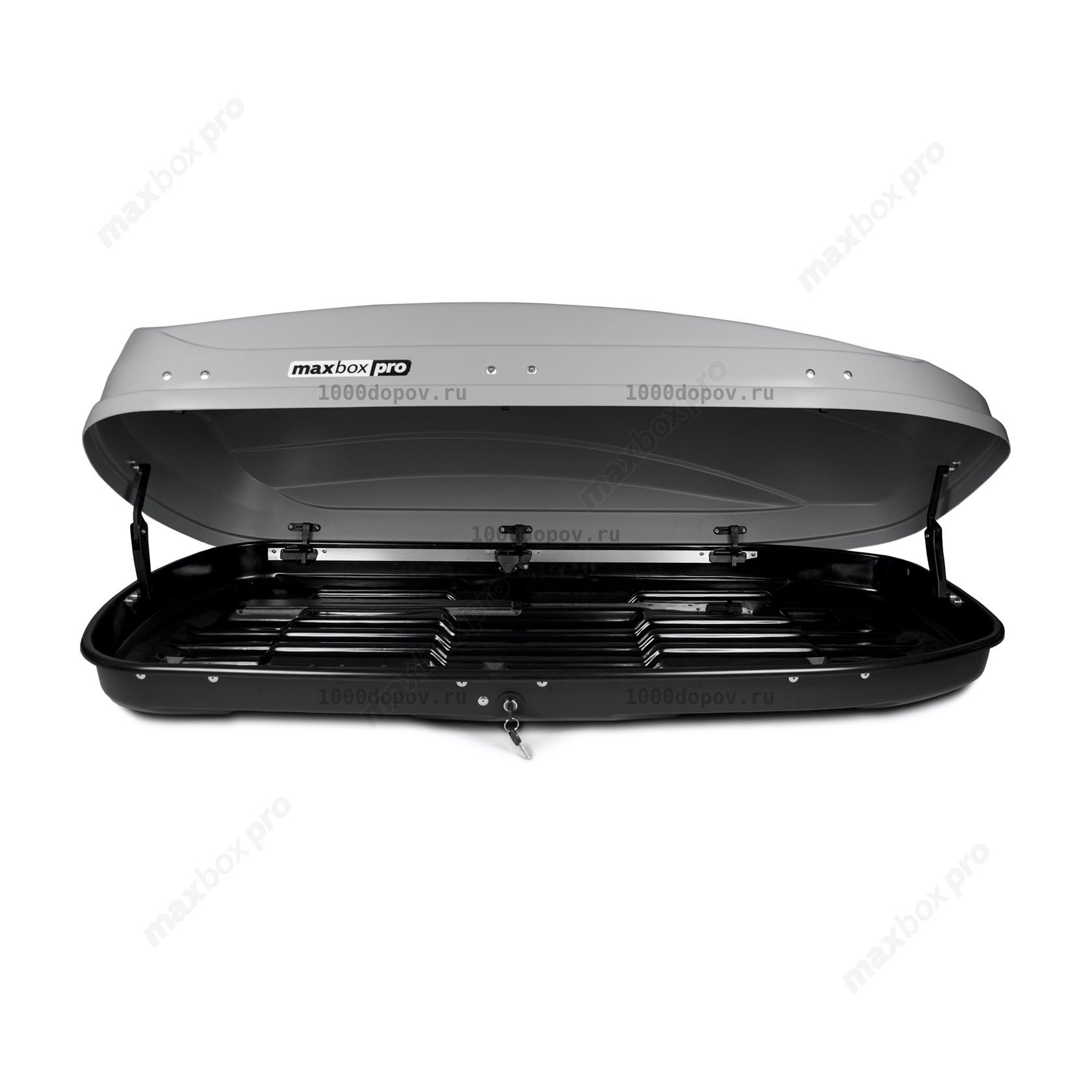 Автобокс MaxBox PRO 460 (средний) карбон серый — рисунок 24