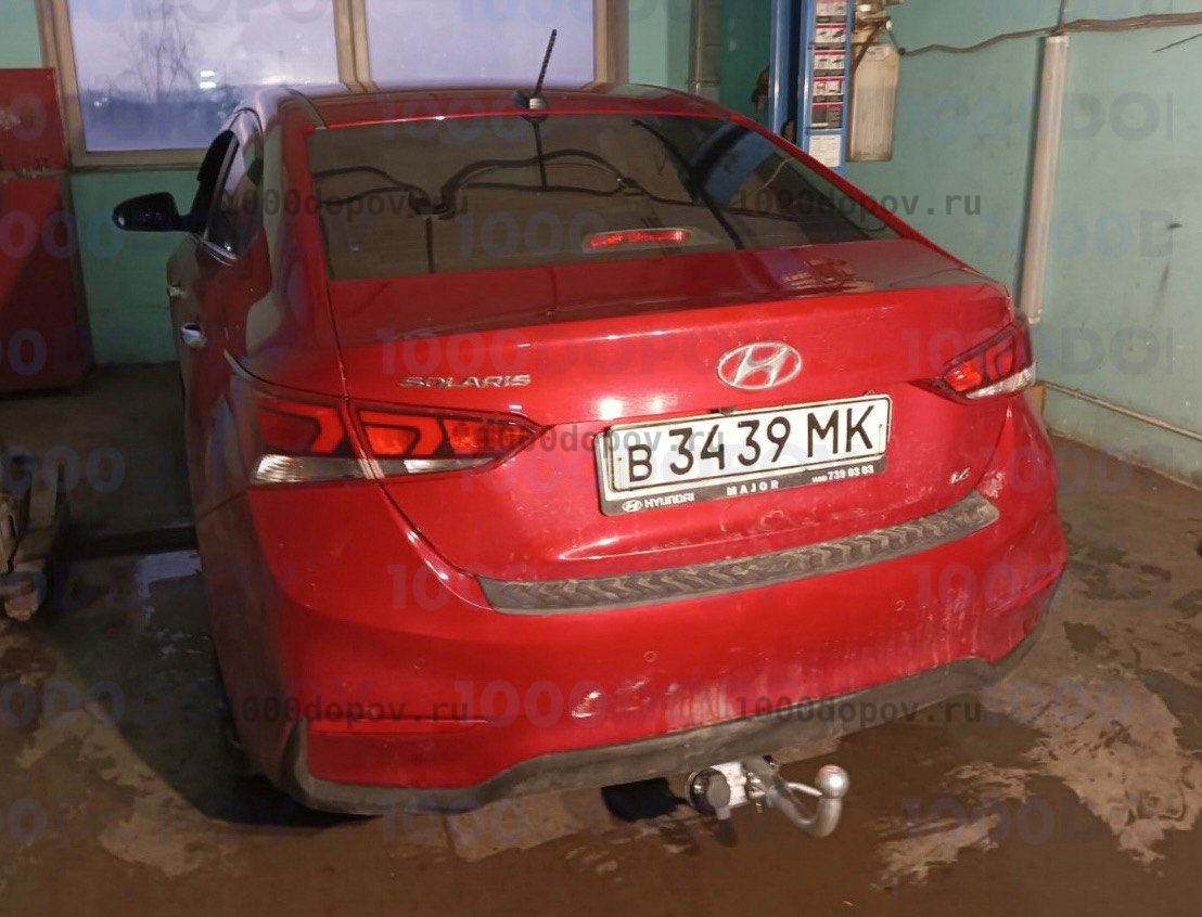 Фаркоп TAVIALS H228-BA Hyundai Solaris 2 2017-н.в. — рисунок 1