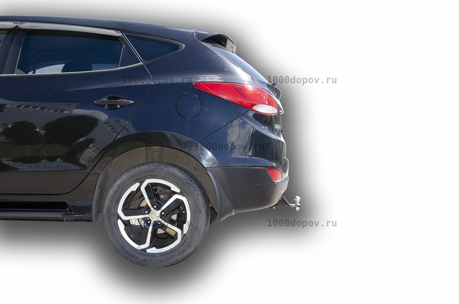 Фаркоп Leader Plus K112-E Hyundai IX35 (LM) 2010-2015 — рисунок 1