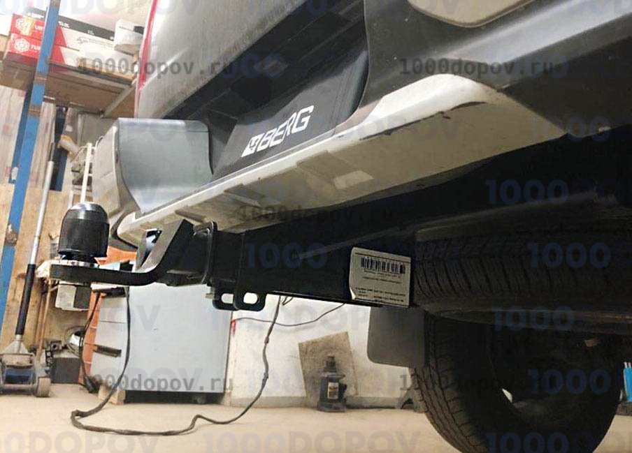 Фаркоп BERG F.4014.001 Mitsubishi L200 2018-н.в.(кроме AdBlue) — рисунок 4