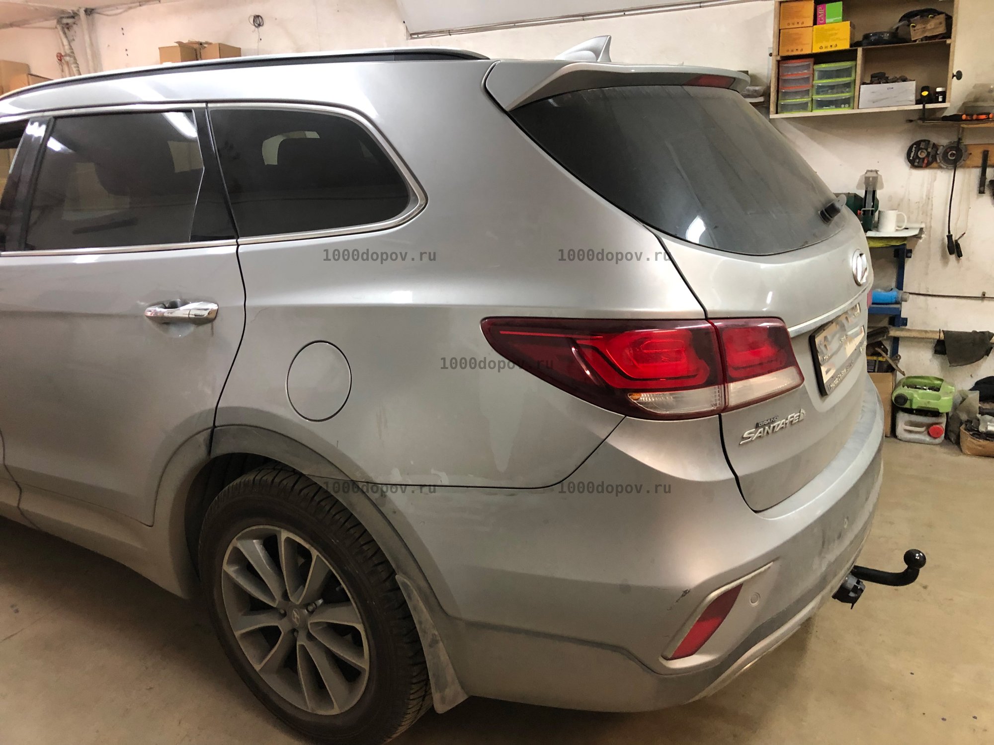 Фаркоп Leader Plus H224-A Hyundai Santa Fe (DM) дизель 2012-н.в. — рисунок 2