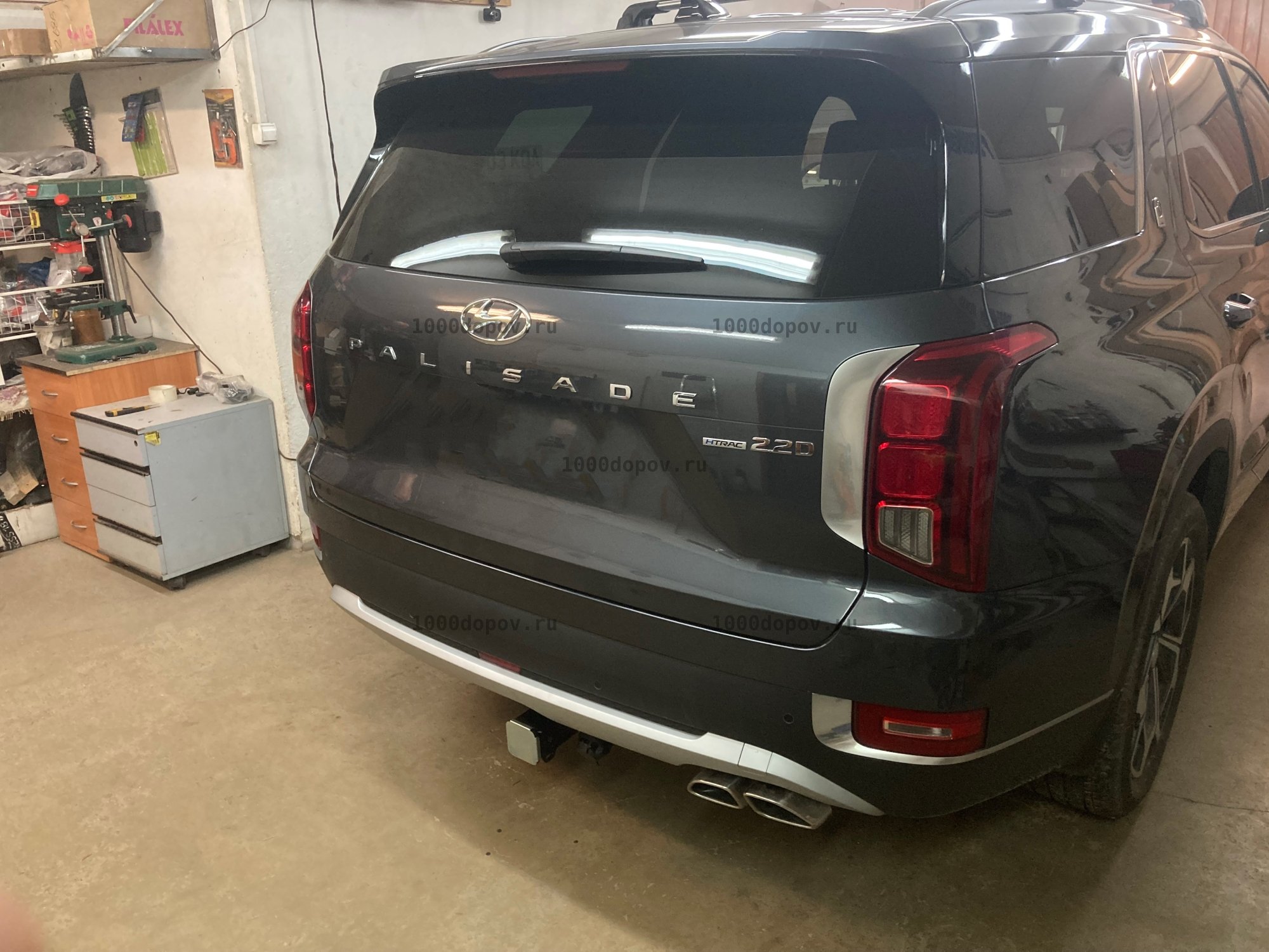 Фаркоп Motodor 90915-E Hyundai Palisade 2020-2025 (оцинк. шар) — рисунок 11