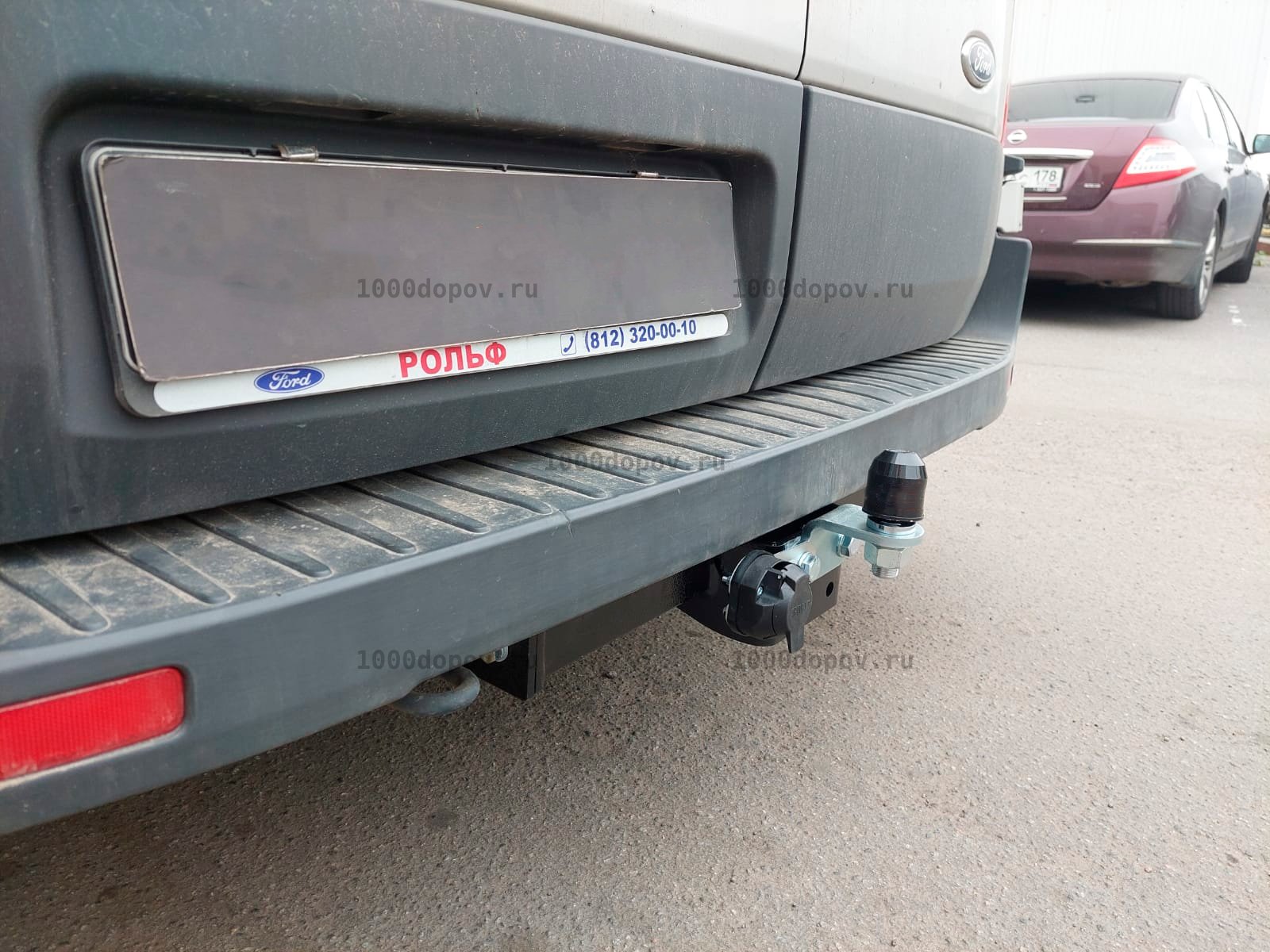 Фаркоп Motodor 90709-FE Ford Transit 2013-н.в. (оцинк. шар) — рисунок 4