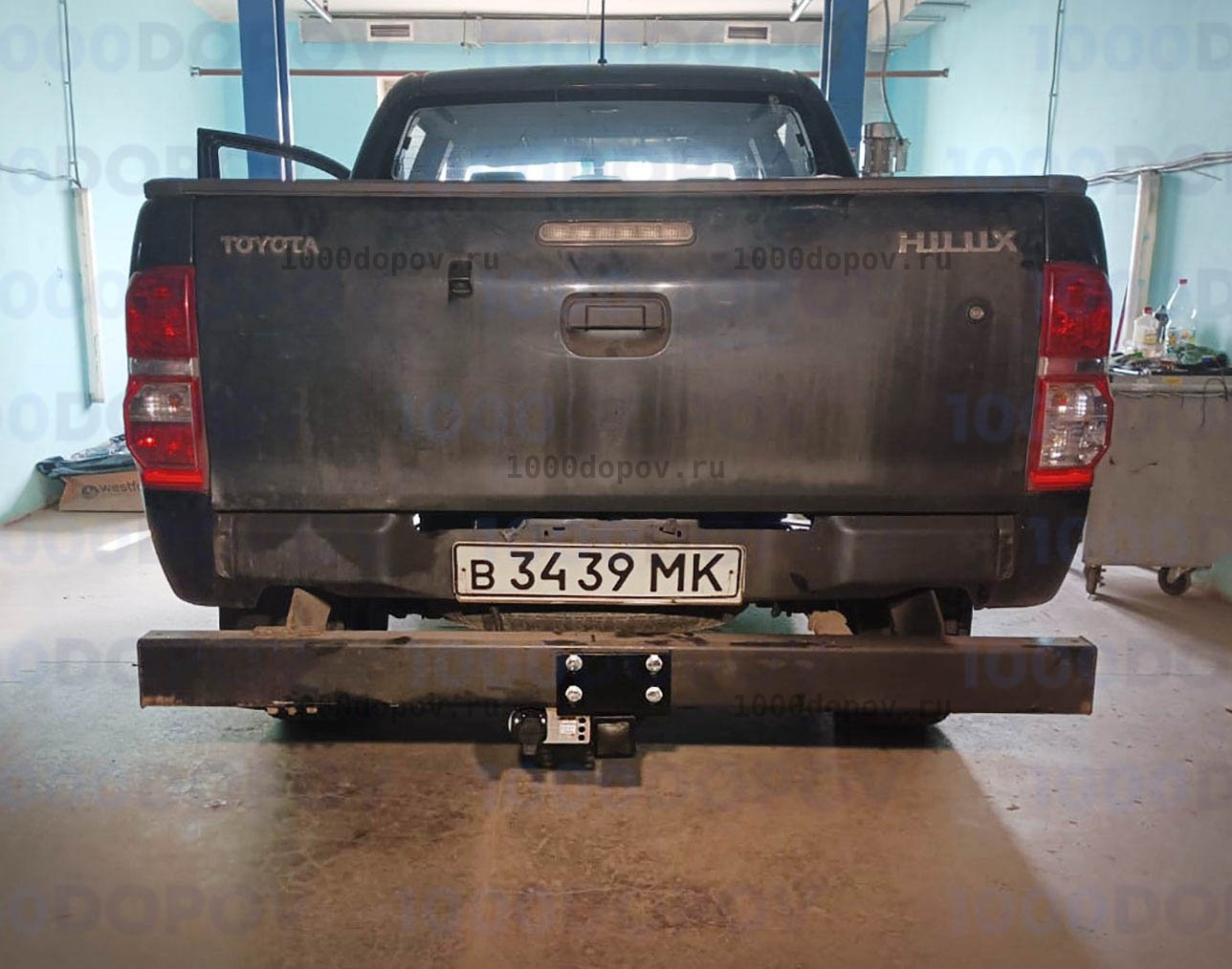 Фаркоп Leader Plus T114-E Toyota Hilux Double Cab (4WD) (N2) 2008-н.в. — рисунок 4