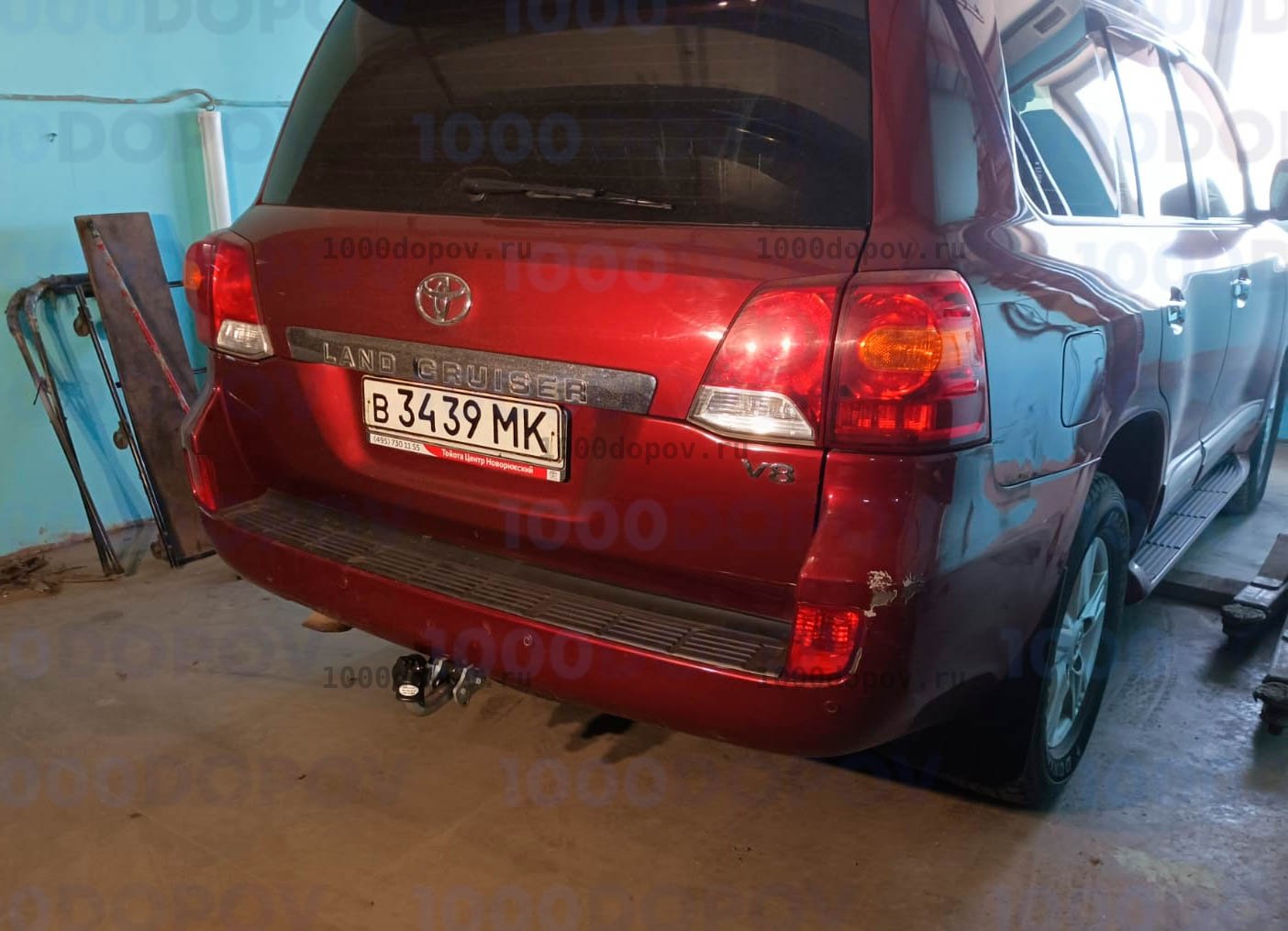Фаркоп GALIA T070A Toyota Land Cruiser (J200) 2007-н.в. — рисунок 4