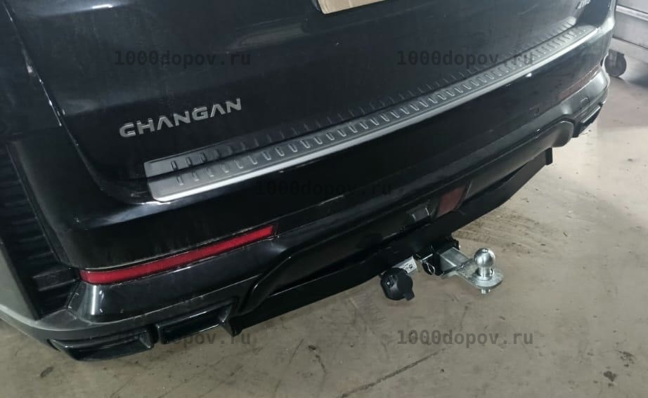 Фаркоп Motodor 97208-E Changan CS95 с 2023-н.в (оцинк. Шар) — рисунок 1