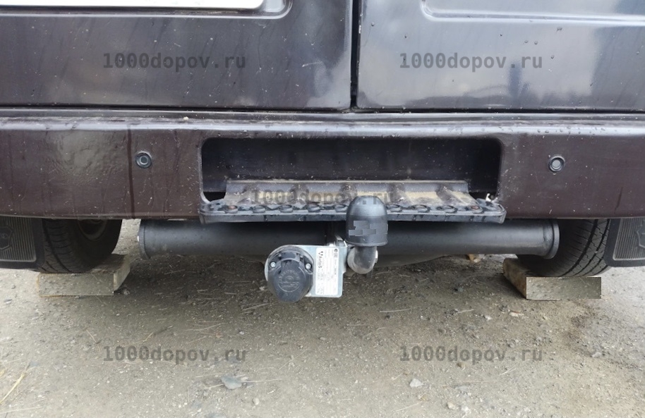 Фаркоп Avtos Gaz-09 2752 Соболь, 2217 Баргузин (кроме 4х4) 1999- — рисунок 7