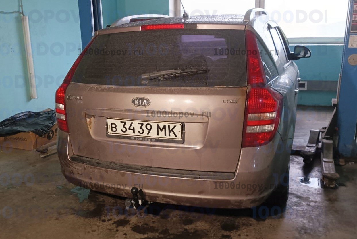 Фаркоп Leader Plus K106-A Kia Ceed (универсал) 2007-2013 — рисунок 2