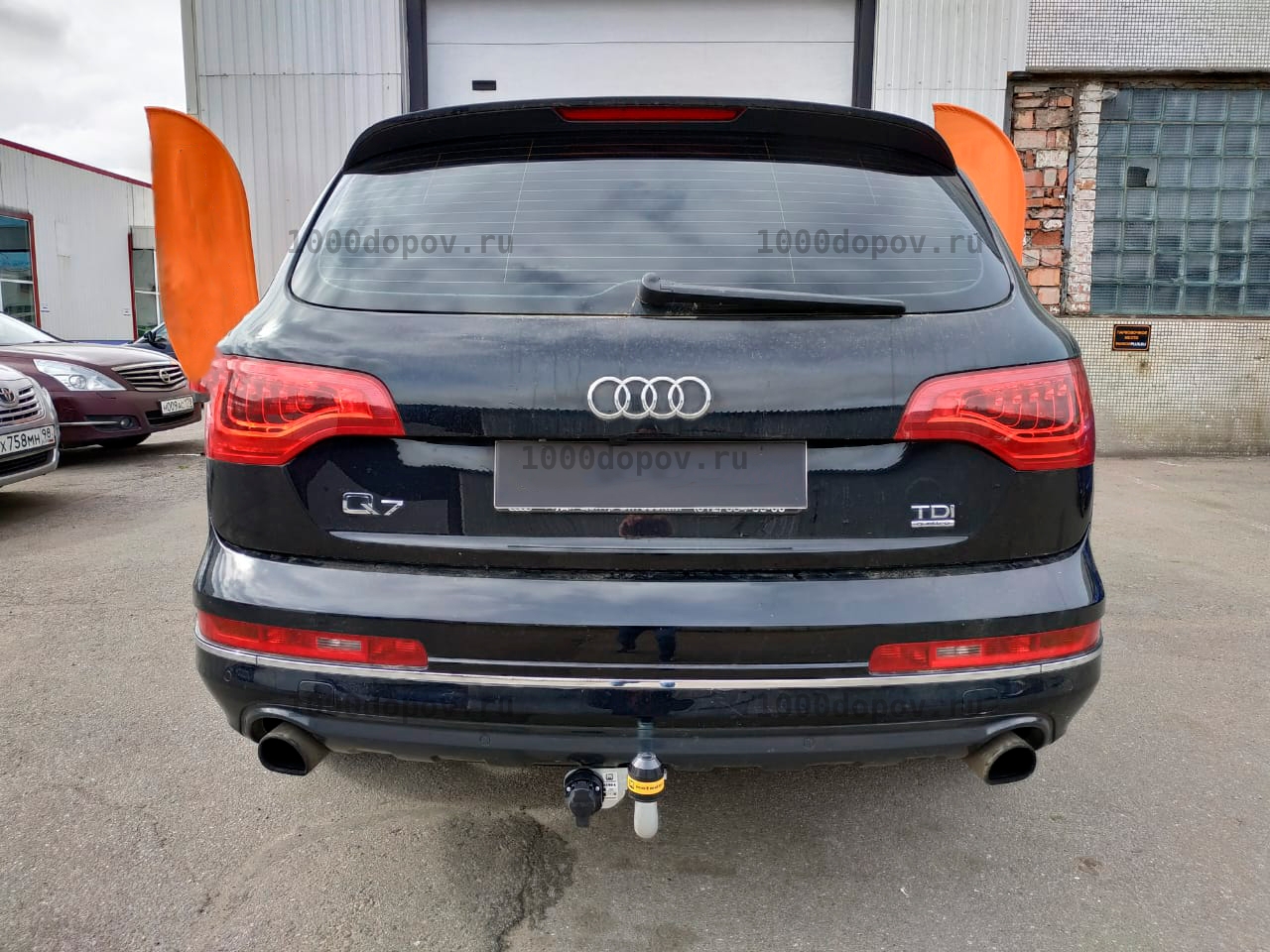 Фаркоп Motodor 92706-A  Audi Q7 2006-2015 (оцинк. шар) — рисунок 3