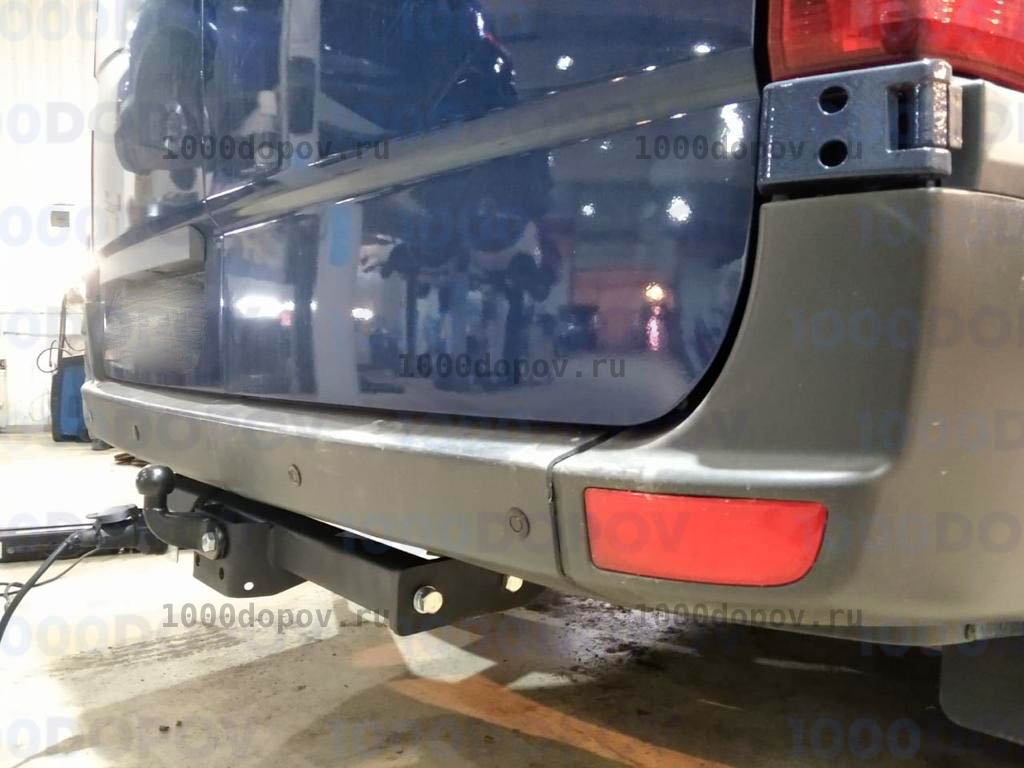 Фаркоп Avtos MB 06 Volkswagen Crafter 2006-2017 (одинар. колеса, без ступеньки) 3,665-4,325 — рисунок 1