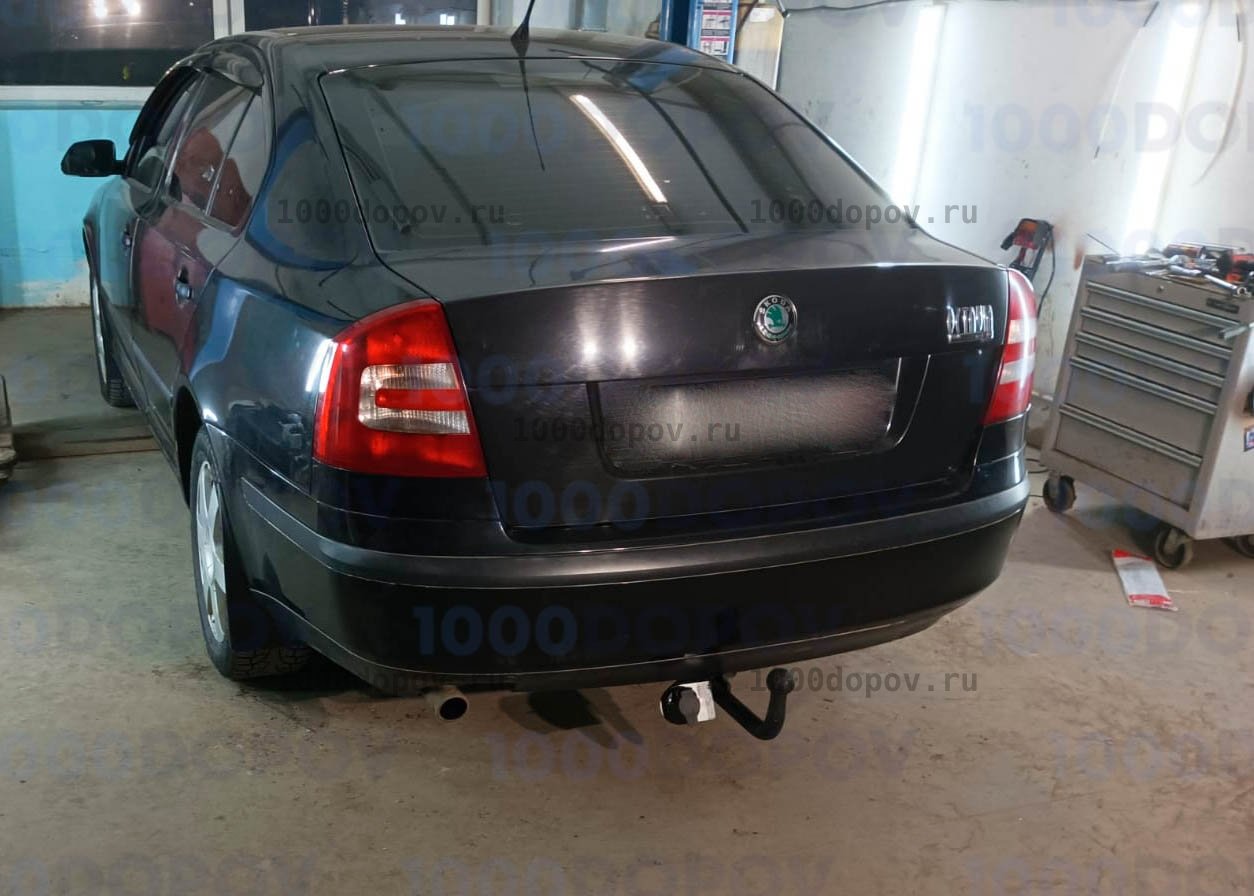 Фаркоп Avtos SK 09 Skoda Octavia 2 (A5) лифтбек, унив 2004-2013 — рисунок 1