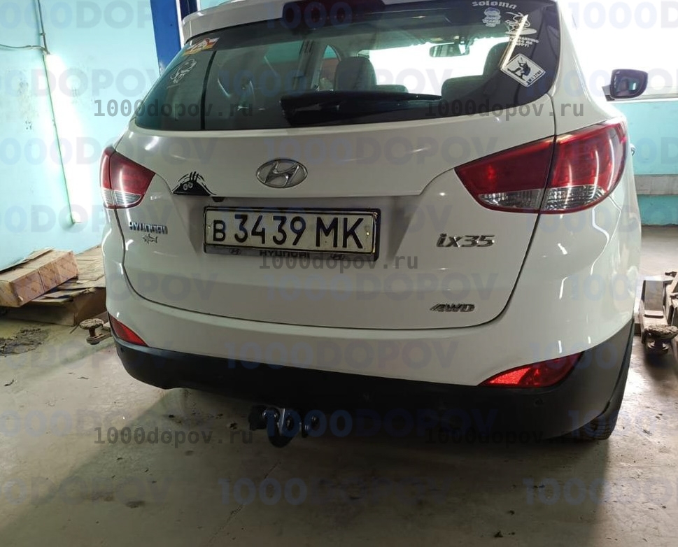 Фаркоп Leader Plus K112-A Hyundai IX35 (LM) 2010-2015 — рисунок 5
