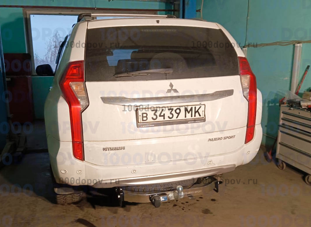 Фаркоп BERG F.4015.001 Mitsubishi Pajero Sport 2/3 2008-2020 (надпись Pajero Sport) — рисунок 3