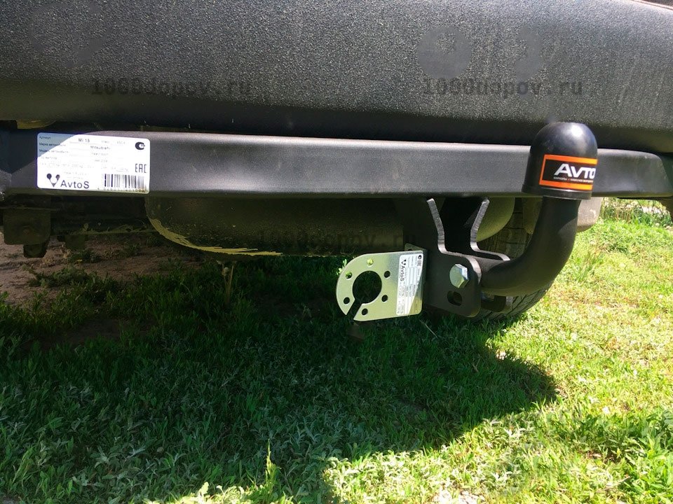 Фаркоп Avtos MI 15 Mitsubishi Pajero Sport 1998-2008 — рисунок 8