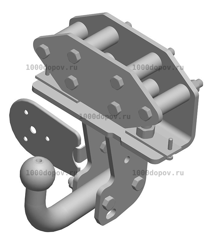 Фаркоп Avtos TY 19 Toyota Land Cruiser J200 2007-н.в. — рисунок 6