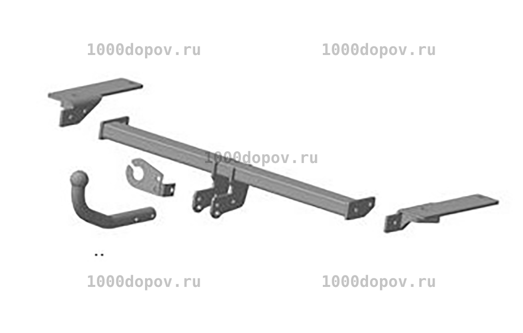 Фаркоп Трейлер 8211 Chery Tiggo 7 2019-2020 — рисунок 1