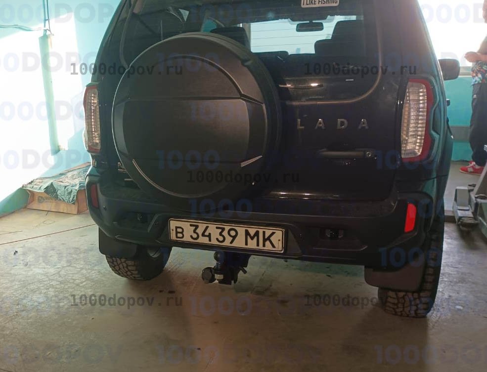 Фаркоп Трейлер 2031 Chevrolet Niva 2002-2020 — рисунок 1