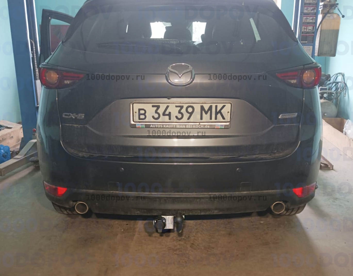 Фаркоп Avtos MZ 01 Mazda CX-5 (KE) 2012-2017, (V2) 2017-н.в. — рисунок 3