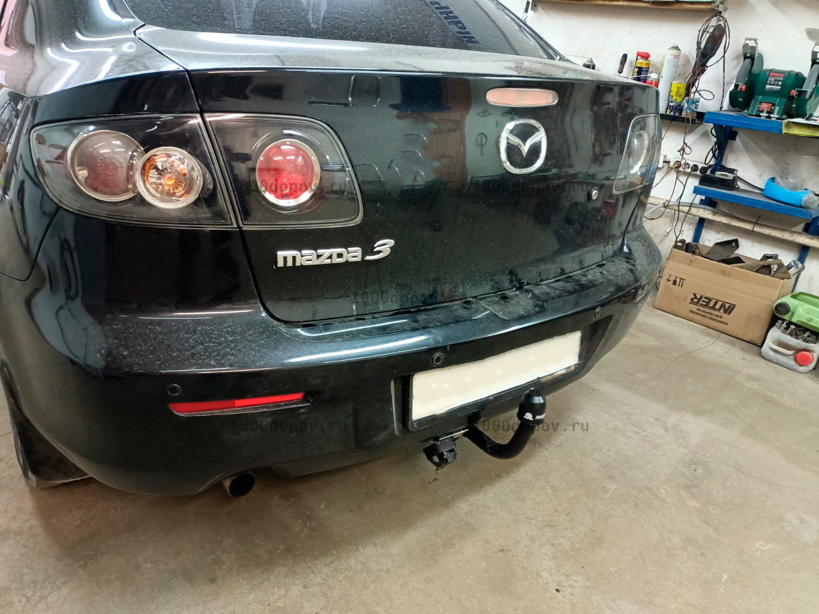 Фаркоп Leader Plus M303-A Mazda 3 (BK) 2003-2009 — рисунок 6