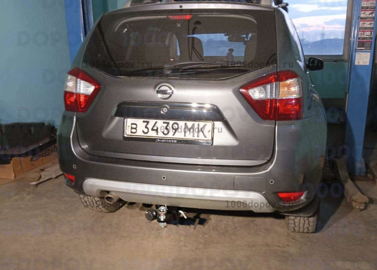 Фаркоп PT GROUP NTE-12-991122.00 NISSAN Terrano c 2014 -н.в. — рисунок 3
