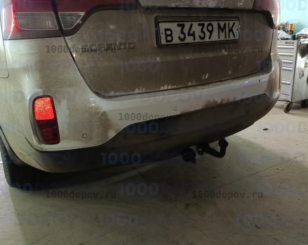 Фаркоп Avtos KI 24 KIA Sorento 2012-2020 — рисунок 13