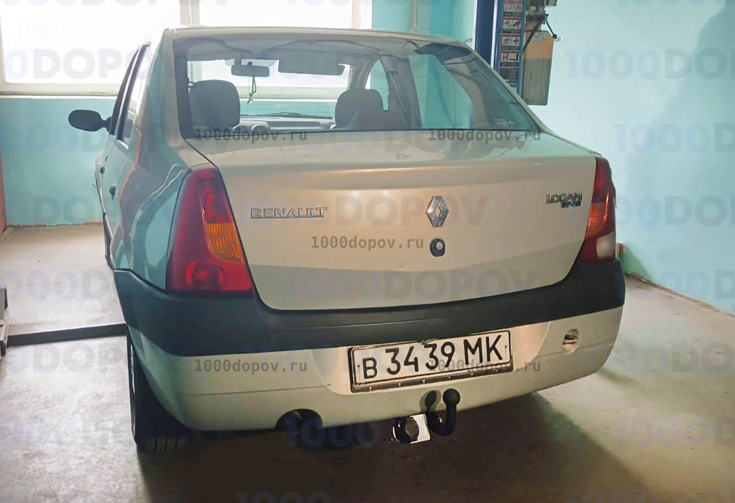 Фаркоп Avtos RN 15 Renault Logan 2 2014-н.в. — рисунок 2