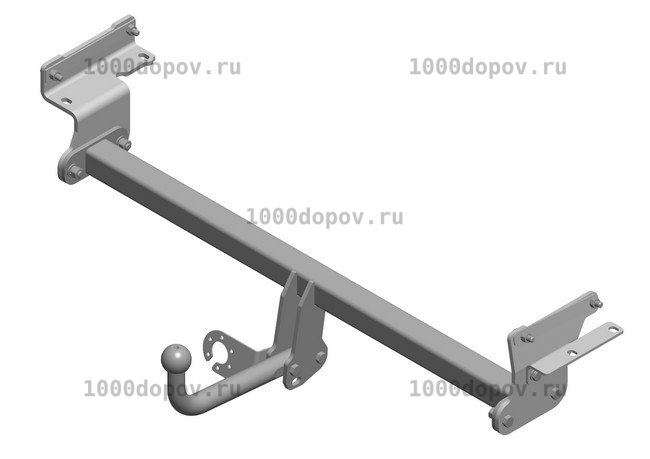 Фаркоп Avtos NS 25 Nissan Qashqai J11 2014- н.в. — рисунок 8