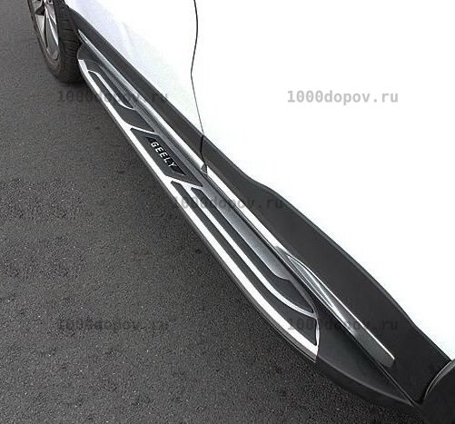 Интегрированные Пороги подножки на Geely Atlas PRO 2021-н.в 2 — рисунок 15