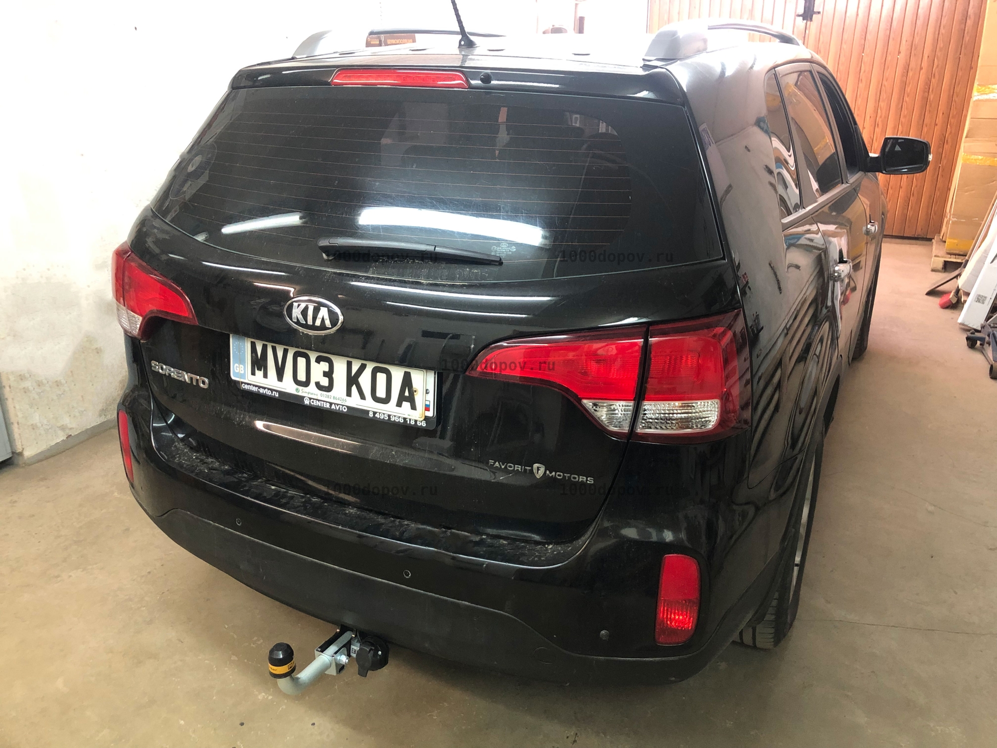 Фаркоп Motodor 90908-A KIA Sorento 2012-2020 (оцинк. шар) — рисунок 8