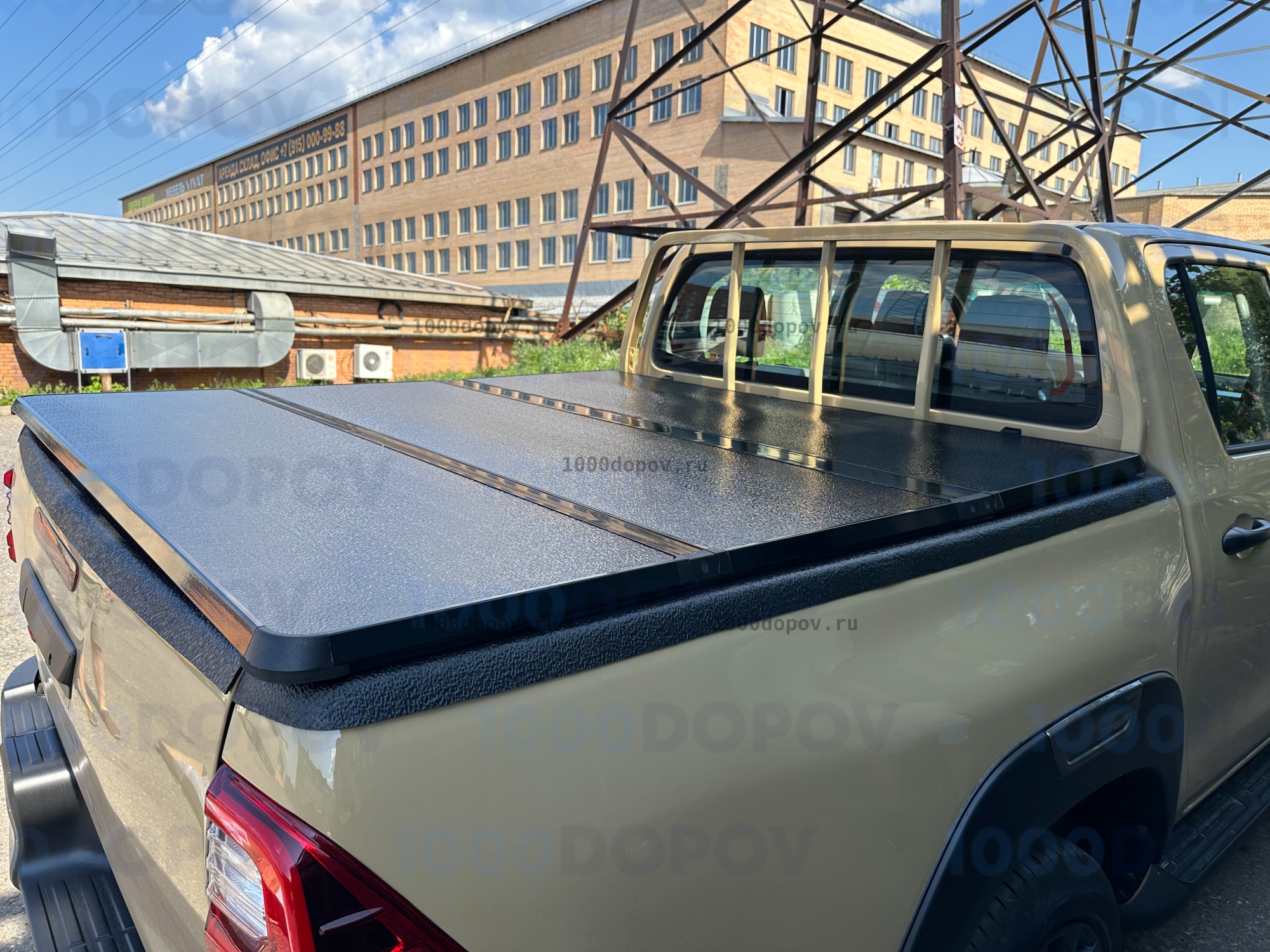 Крышка для пикапа Toyota Hilux 2006-н.в — рисунок 6