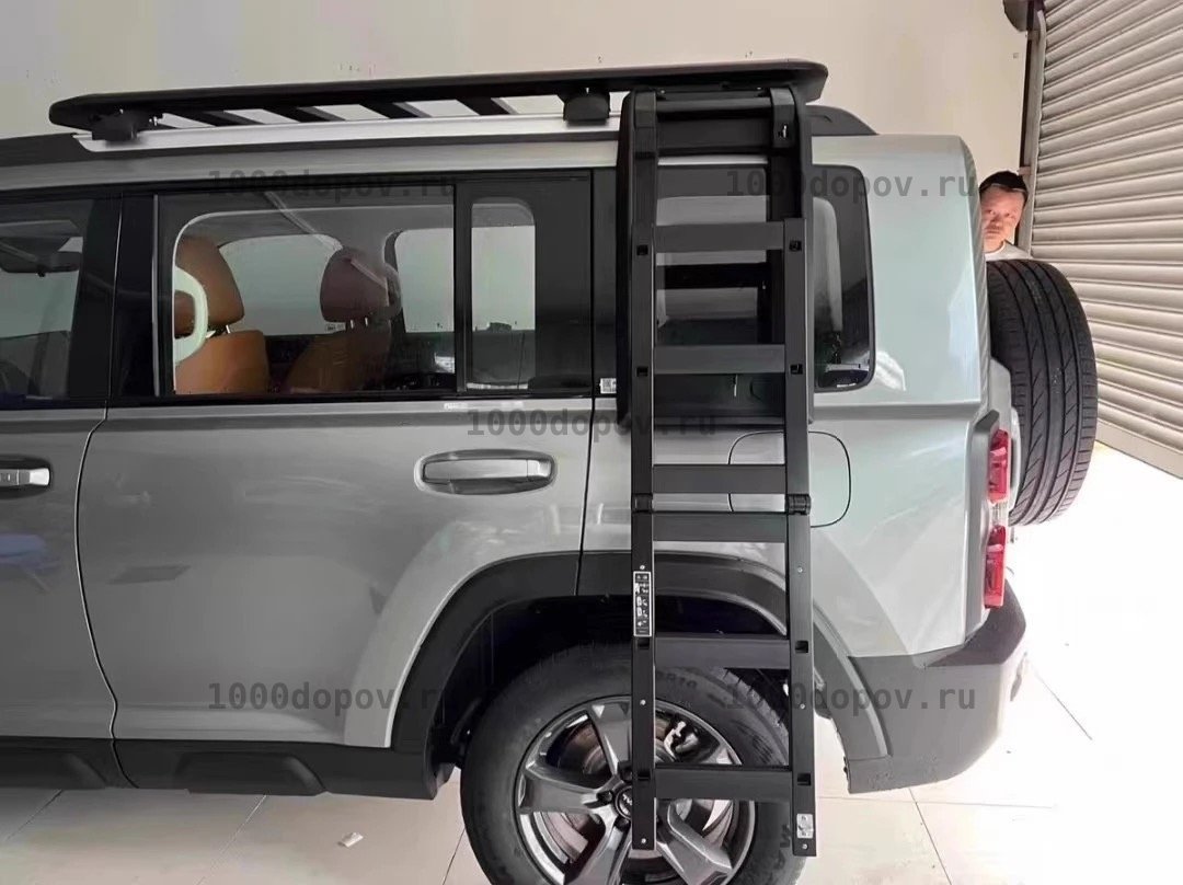 Боковая лестница для внедорожника HAVAL H9 2023-н.в. — рисунок 2