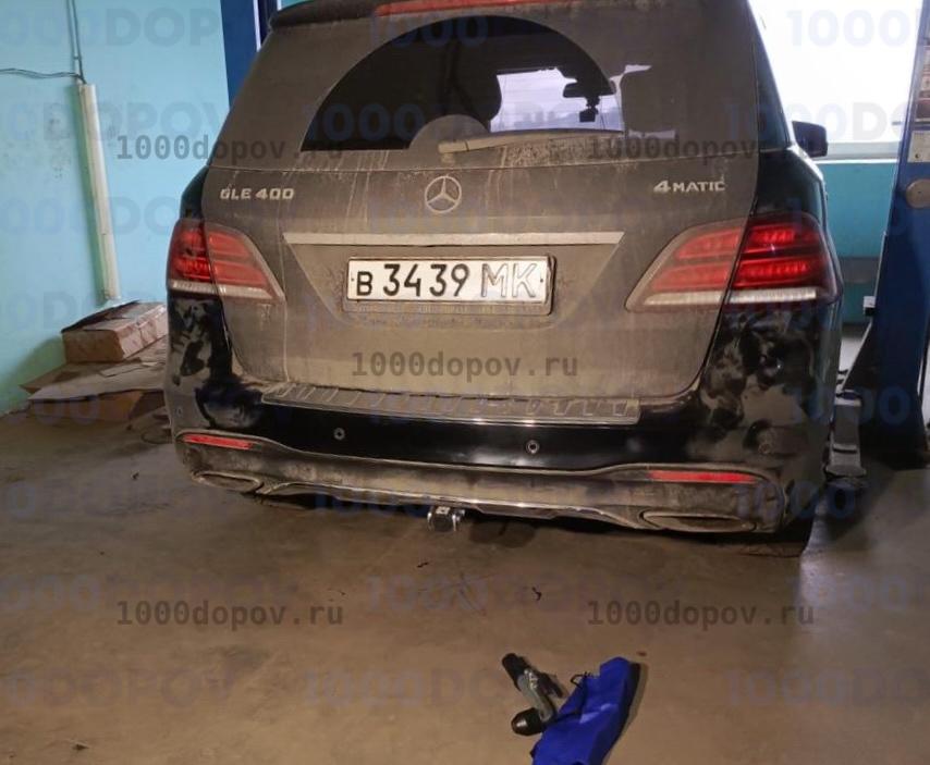 Фаркоп Galia M115C Mercedes GLS (W166) 2016-н.в./ GLE (W166) 2016- (оцинк.) — рисунок 3