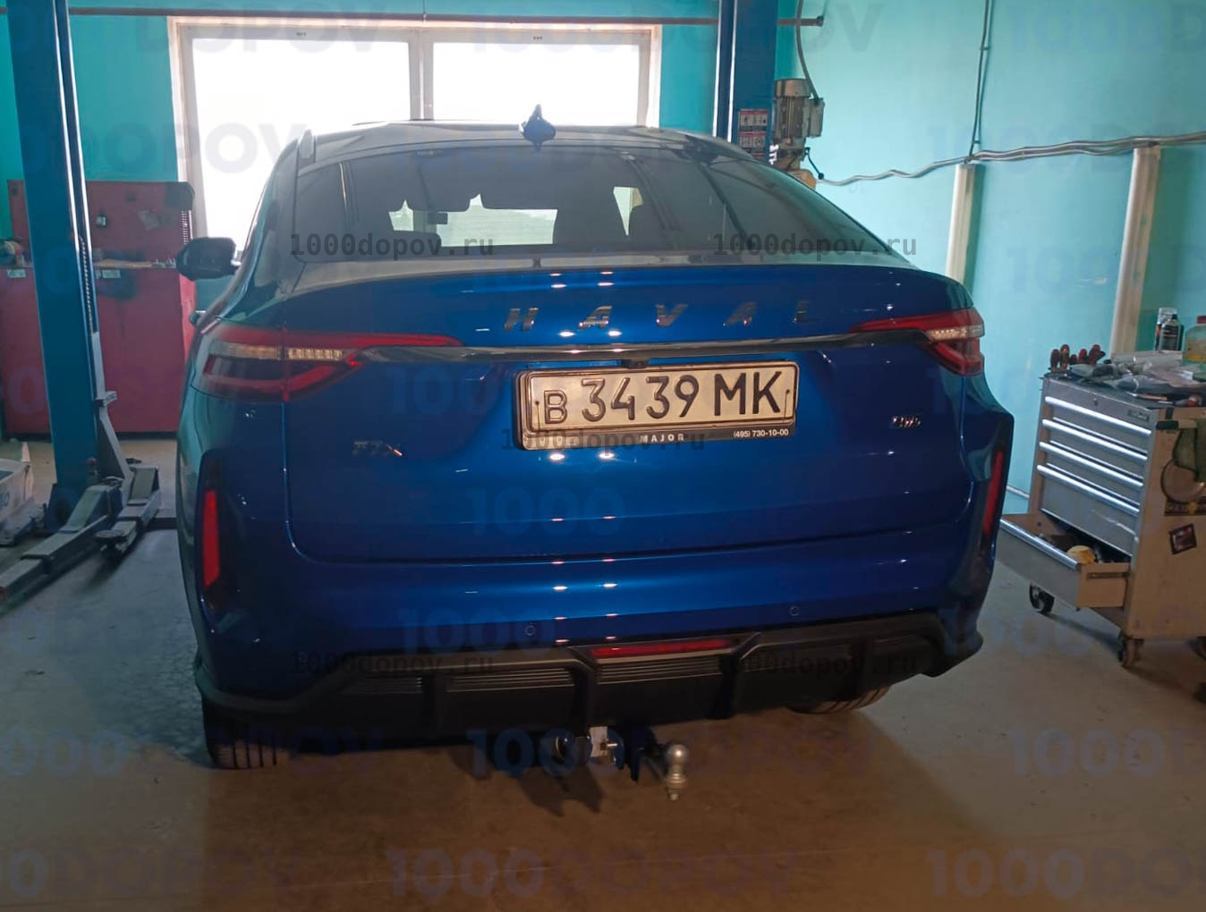 Фаркоп Avtos HV 03B  для HAVAL F7, F7X с 2019-2024 — рисунок 1