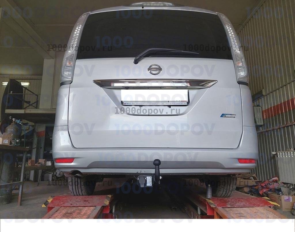Фаркоп Halty Vst50_125 Nissan Serena 2/4WD (c26) 2010-16 — рисунок 2