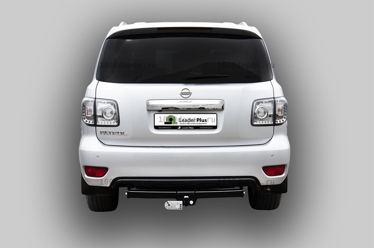 Фаркоп Leader Plus N124-F(N) Nissan Patrol 2010-н.в. (хром накладка) — рисунок 2