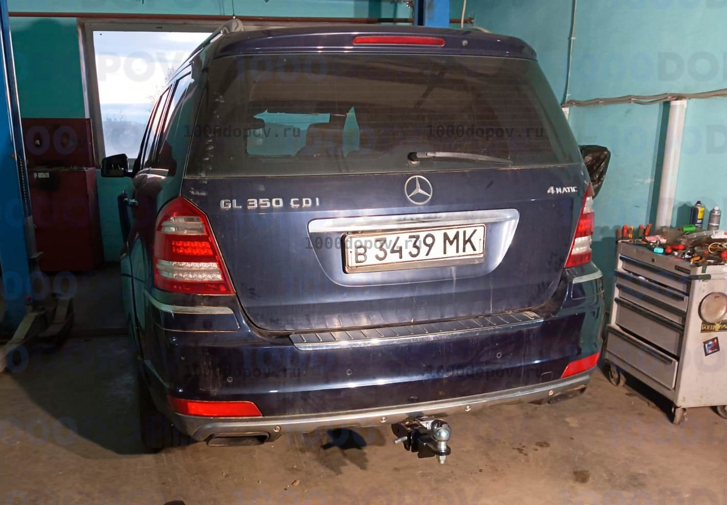 Фаркоп Leader Plus M205-E Mercedes GLS (W166) 2016-н.в./ GLE (W166) 2016- — рисунок 7