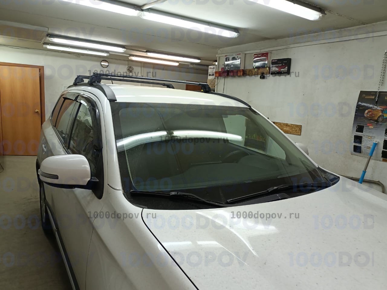 Рейлинги Mitsubishi Outlander 2012-н.в. черные — рисунок 4