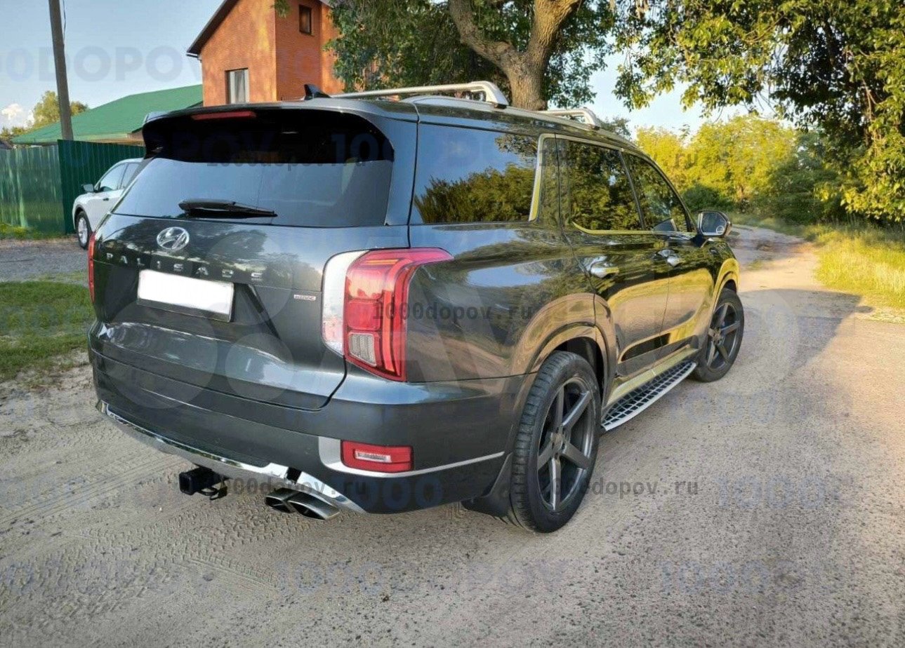 Пороги подножки на Hyundai Palisade 2018-2025 — рисунок 12