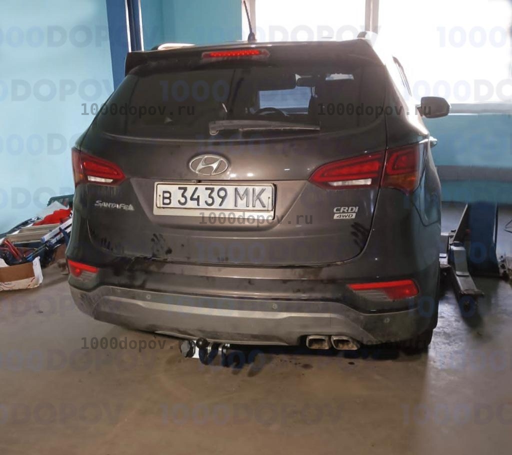 Фаркоп Leader Plus K121-A Kia Sorento Prime (дизель) 2015-н.в. — рисунок 6