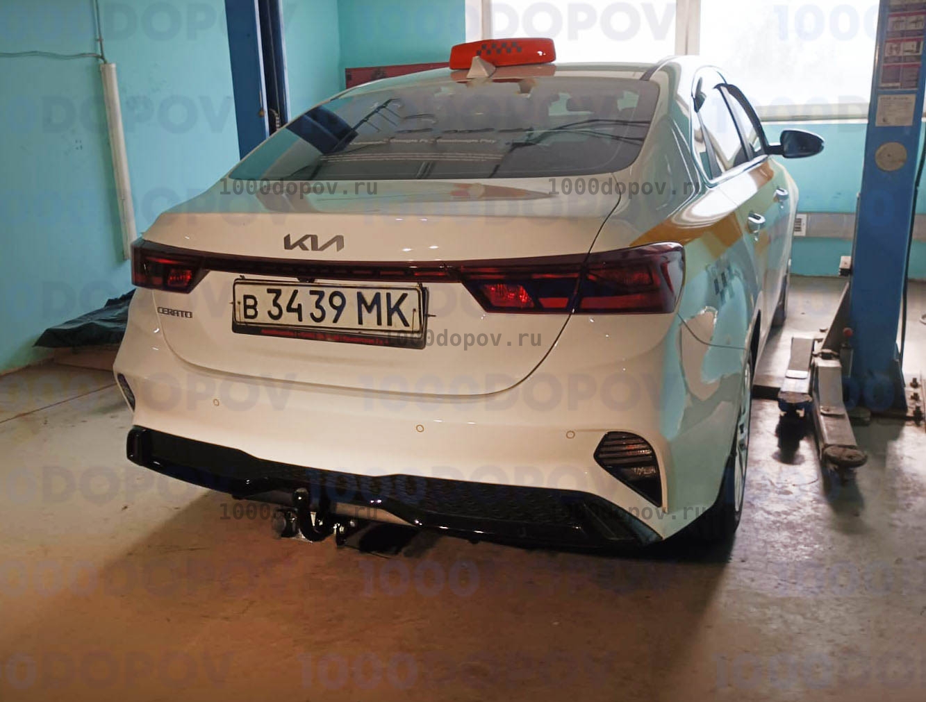 Фаркоп Leader Plus K134-A Kia Cerato IV restyle (седан) 2021 - н.в. — рисунок 1