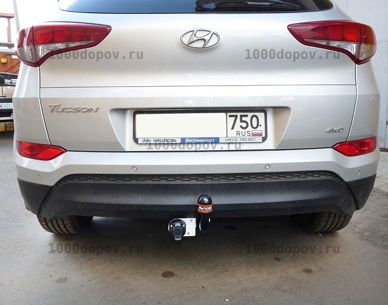 Фаркоп Avtos HY 28 Hyundai Tucson 2015-2018 — рисунок 1
